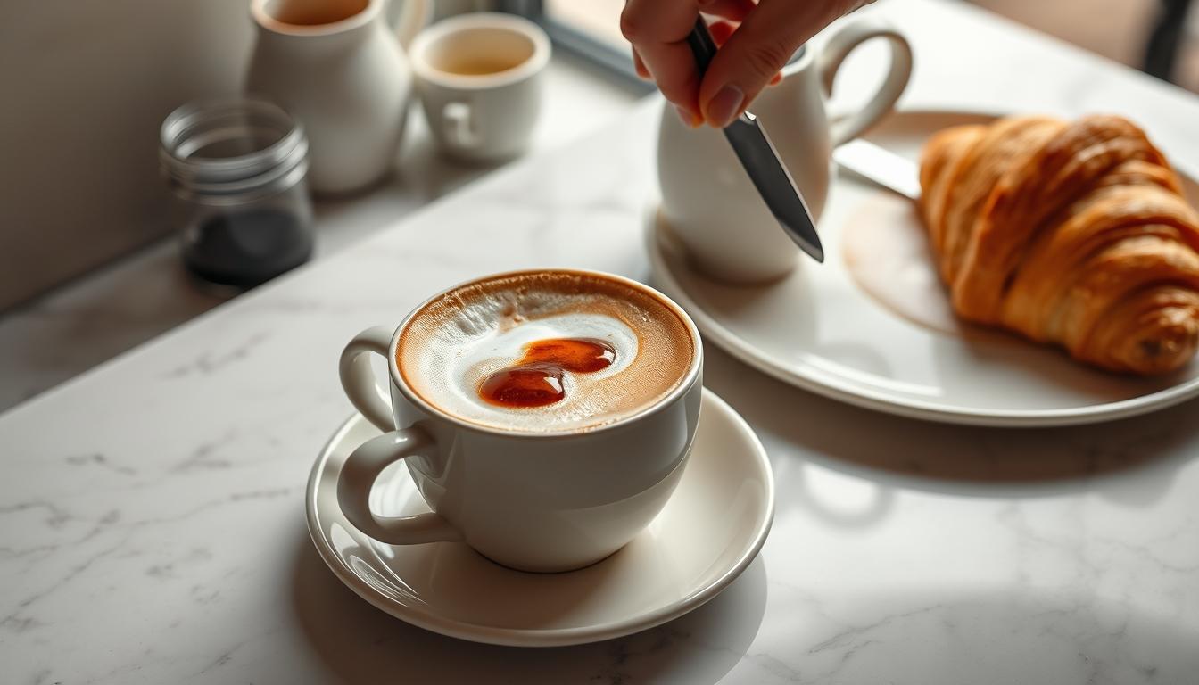 Measured baking ingredients prepared on a counter